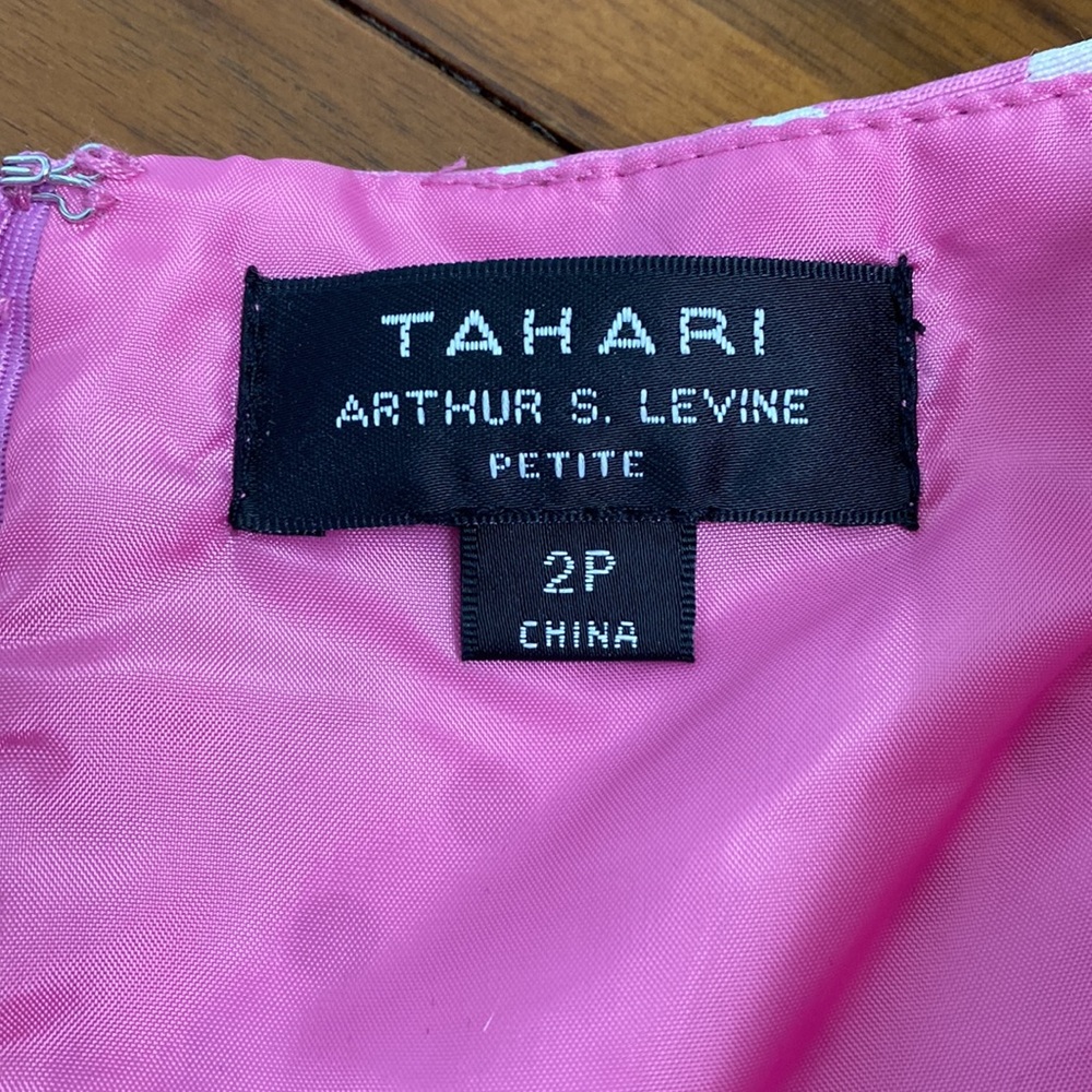 Polka Dot Tahari Dress - Picture 3 of 6
